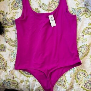 Express Vibrant Pink Bodysuit